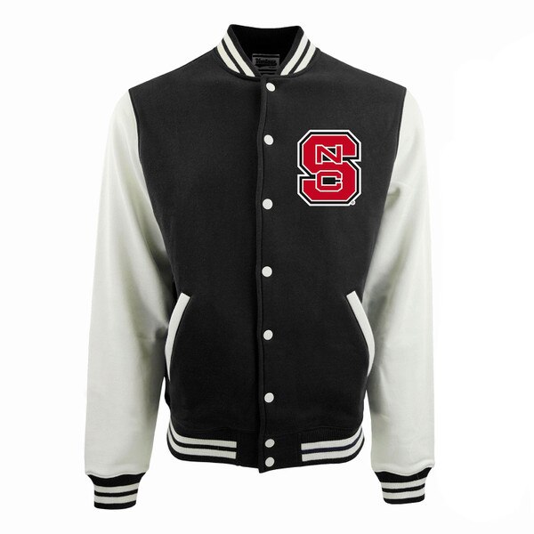 Black/White Varsity Snap Front Jack